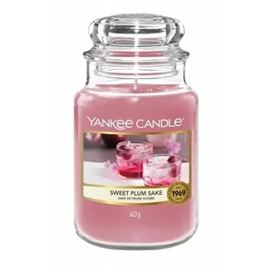 Yankee Candle duża świeca w słoiku SWEET PLUM SAKE