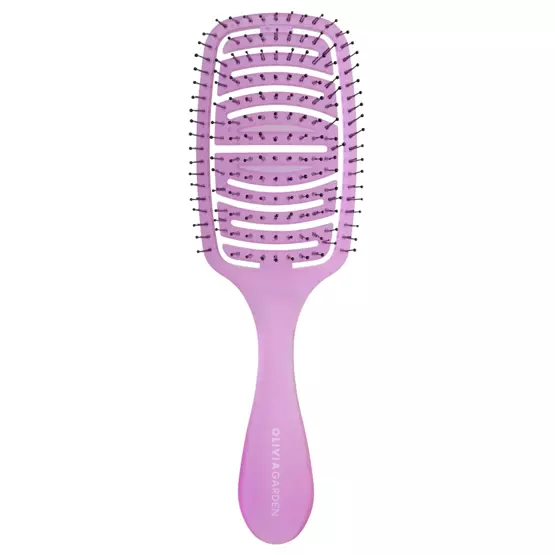 Фіолетовий гребінець для волосся Olivia Garden Pride Idetangle