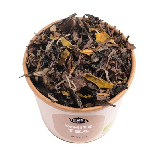 Brown House & Tea WHITE PEONY – biała herbata z Indii 30g