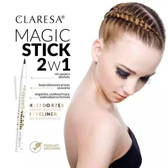 Claresa Magic Stick 2в1 підводка для очей та клей для вій