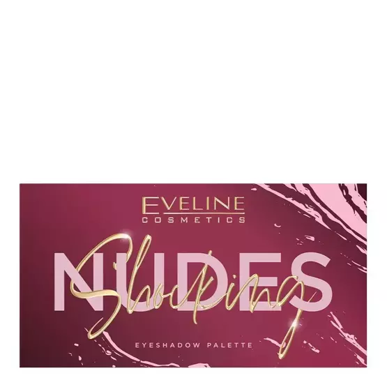 Eveline Cosmetics SHOCKING NUDES Paleta 12 cieni do powiek