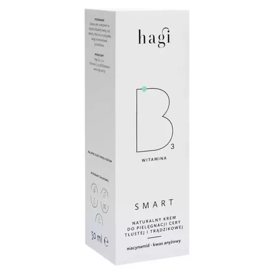 Hagi SMART B Крем для жирної та схильної до акне шкіри з ніацинамідом 50 мл