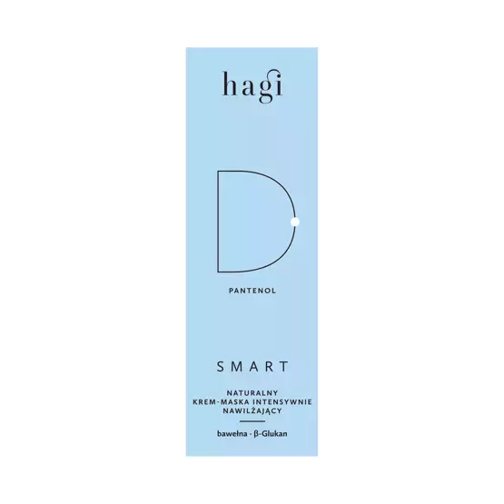 Hagi SMART D Natural крем - маска інтенсивно зволожуюча з D-пантенолом 50мл