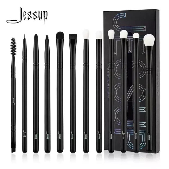 Jessup Zestaw 12 pędzli do makijażu T322 Essential Eye Brush Set