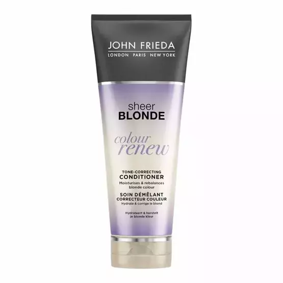 John Frieda Sheer Blonde Colour Renew Tone Correcting Conditioner odżywka neutralizująca żółty odcień włosów 250ml