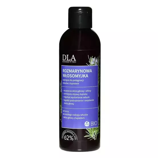 Kosmetyki DLA Rozmarynowa Włosomyjka szampon do pielęgnacji włosów z łupieżem 200 g