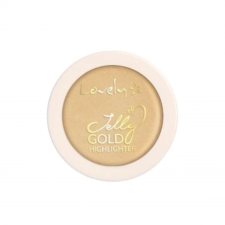 Lovely Gold Highlighter Ciepły rozświetlacz do twarzy