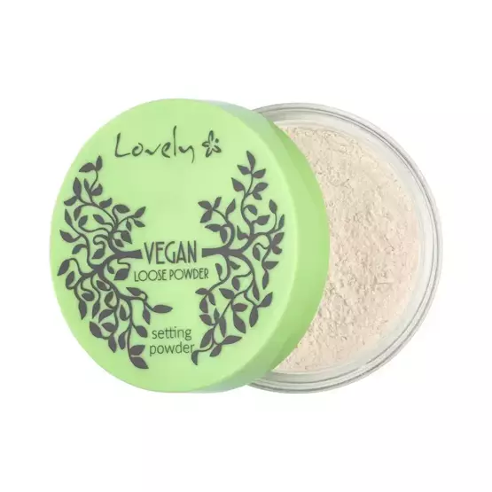 Lovely Vegan Setting Loose Powder Sypki puder transparentny