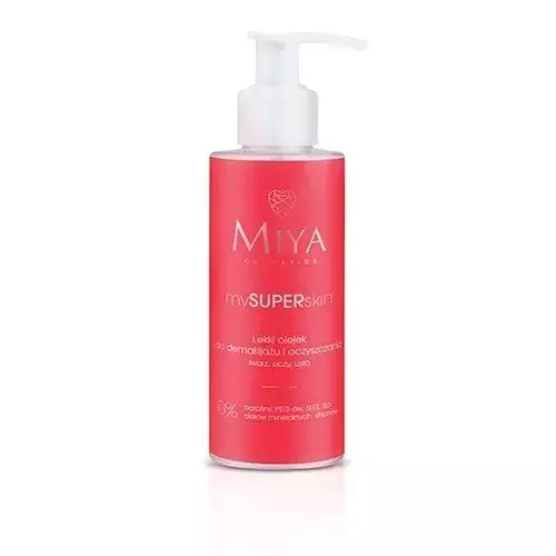 MIYA mySUPERskin Lekki olejek do demakijażu i oczyszczania twarzy, oczu, ust 140ml