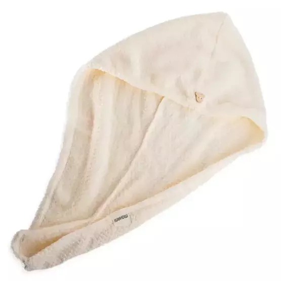 Mohani Turban - рушник для волосся з мікрофібри БІЛИЙ