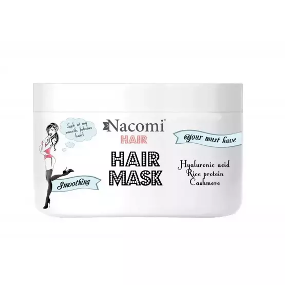 Nacomi Розгладжуюча та зволожуюча маска для волосся 200мл