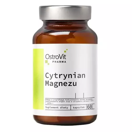 OstroVit Cytrynian Magnezu 400 mg + B6 90 tabletek