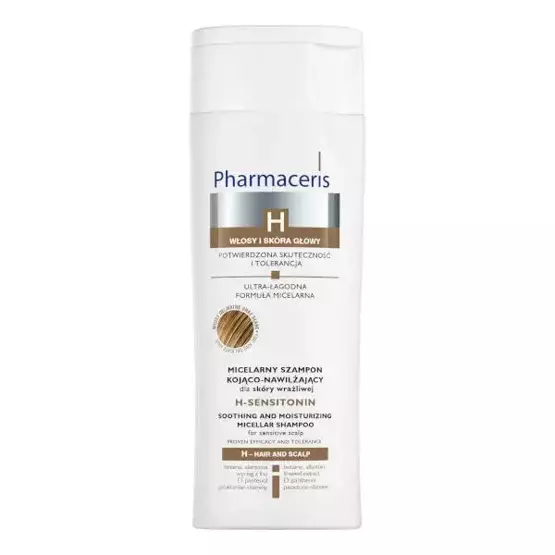 Pharmaceris h sensitonin, micelarny szampon kojąco-nawilżający do skóry wrażliwej 250 ml