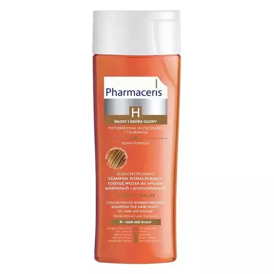 Pharmaceris h skoncentrowany szampon wzmacniający łodygę włosa do włosów osłabionych i przerzedzonych 250 ml