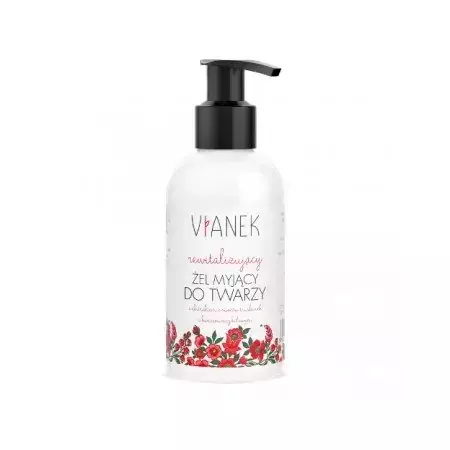 VIANEK Rewitalizujący żel myjący do twarzy 150 ml